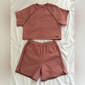 UGG Classic Short Sleeve Crewneck and Shorts - NWOT